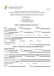 DATOS DEL SOLICITANTE (O REPRESENTANTE)