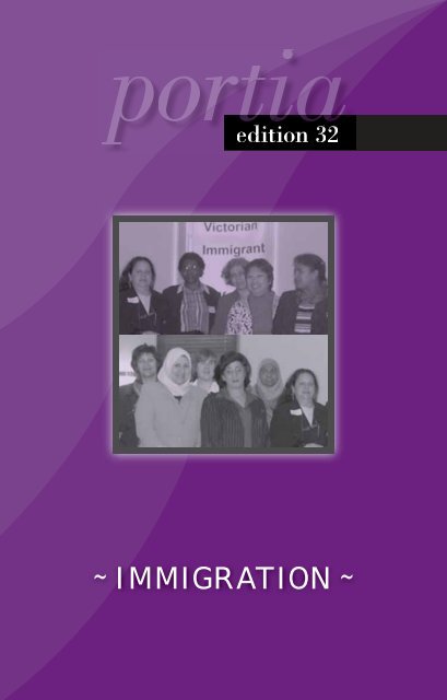 IMMIGRATION - Victorian Women Lawyers