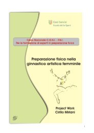 Project Work - Comitato Regionale Campania F.G.I.