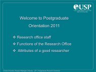 Research Office: Presenter - Dr Graham Knowles