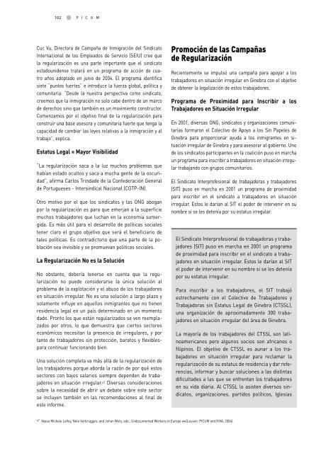 Diez maneras de proteger a los trabajadores en situación ... - Accem