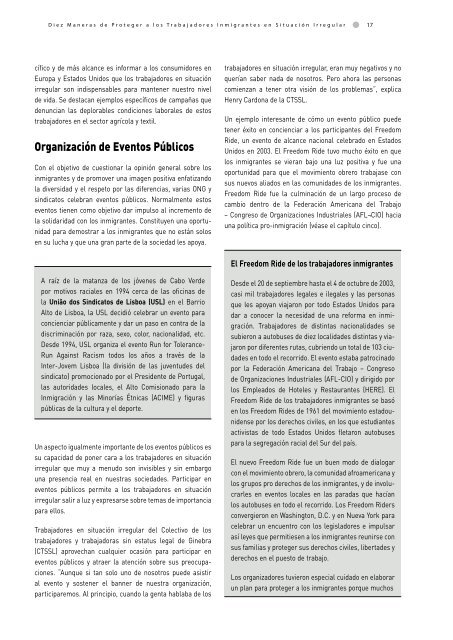 Diez maneras de proteger a los trabajadores en situación ... - Accem