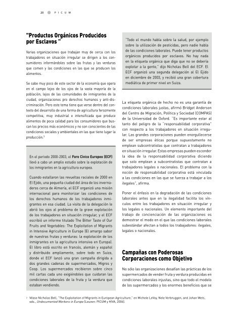 Diez maneras de proteger a los trabajadores en situación ... - Accem