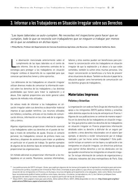 Diez maneras de proteger a los trabajadores en situación ... - Accem