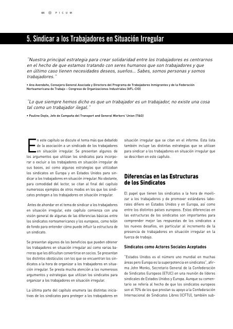 Diez maneras de proteger a los trabajadores en situación ... - Accem