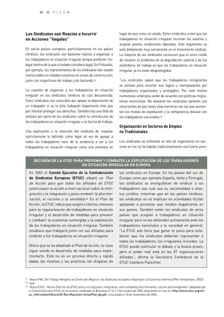 Diez maneras de proteger a los trabajadores en situación ... - Accem