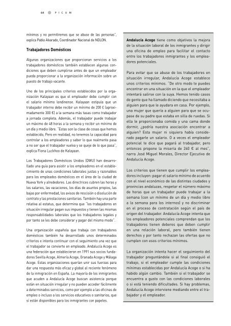 Diez maneras de proteger a los trabajadores en situación ... - Accem