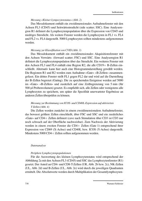 Diagnostik des variablen Immundefektsyndroms (CVID) - Karger