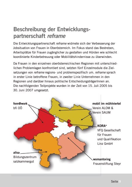 womantoring - Mentoring Guide - Frauenstiftung Steyr