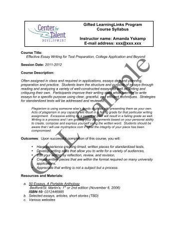 English essay coherence
