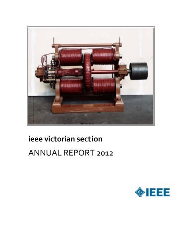 ANNUAL REPORT 2012 - IEEE Entity Web Hosting IEEE Entity Web ...