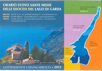 servizi religiosi gottesdienste divine services - Diocesi di Brescia