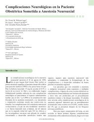 Complicaciones NeurolÃ³gicas en la Paciente ObstÃ©trica Sometida a ...