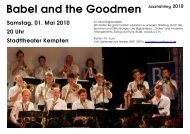 Babel and the Goodmen