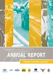 ANNUAL REPORT - Australian Automobile Association