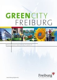 WEGE ZUR NACHHALTIGKEIT - FWTM - Stadt Freiburg im Breisgau