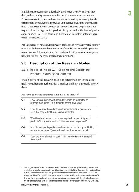 A Process Research Framework - Software Engineering Institute ...