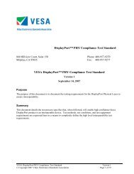 VESA DisplayPort PHY Compliance Test Standard v1.0.pdf