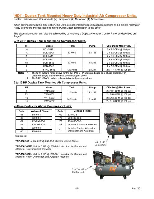 Product Selector Aug12 - Ctequipmentguide.ca