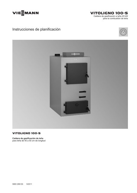 Instrucciones de planificación Vitoligno 100-S3.0 MB - Viessmann