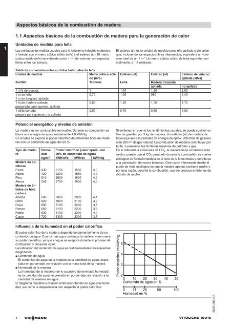 Instrucciones de planificación Vitoligno 100-S3.0 MB - Viessmann