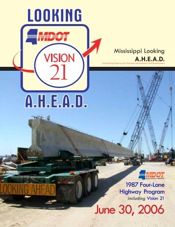 Vision 21 2006 - Mississippi Department of Transportation