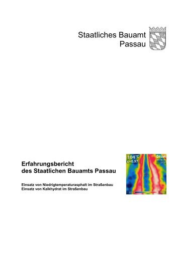 Erfahrungsbericht - Staatliches Bauamt Passau - Bayern