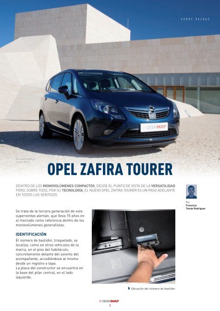 Opel Zafira Tourer - Revista Cesvimap