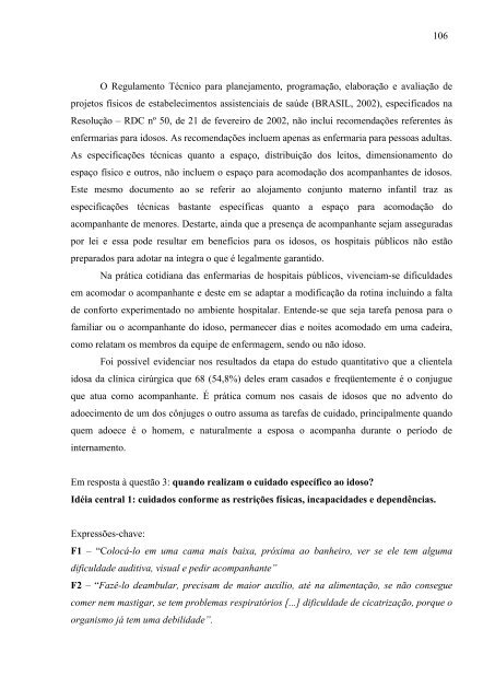 as complicaÃ§Ãµes pÃ³s-operatÃ³rias do paciente idoso ... - Ppgenf.ufpr.br