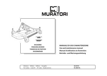 " MR " "MRP" - Muratori