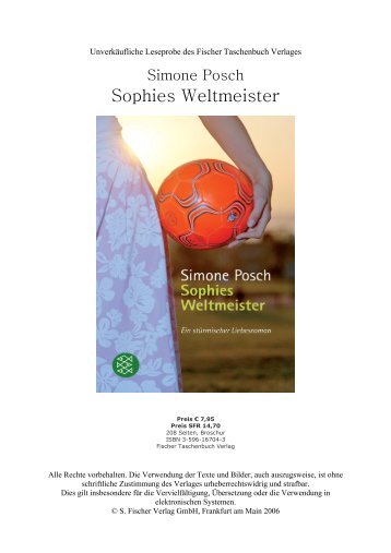 Sophies Weltmeister - S. Fischer Verlag