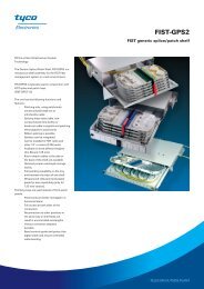 DATASHEET - FIST-GPS2 - FIST generic splice/patch shelf