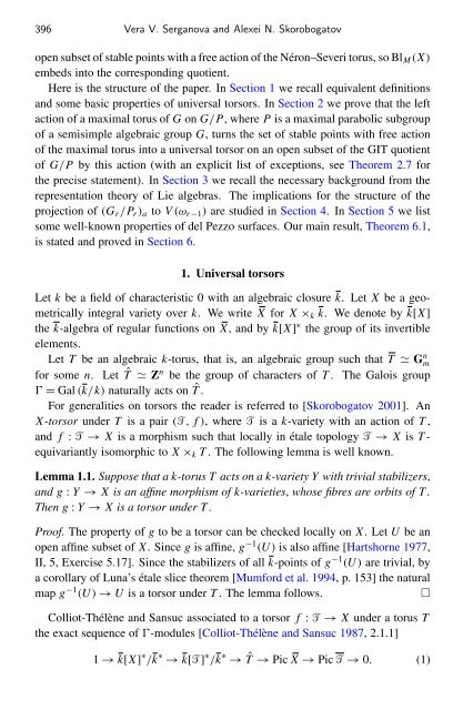 Algebra & Number Theory Algebra & Number Theory Algebra ...