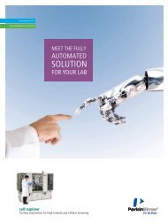 cell::explorer - Meet the fully automated solution for ... - PerkinElmer