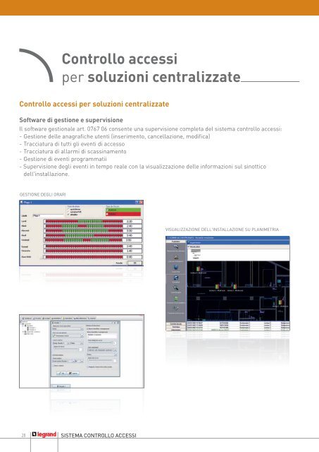 Guida al sistema di Controllo Accessi - Professionisti BTicino