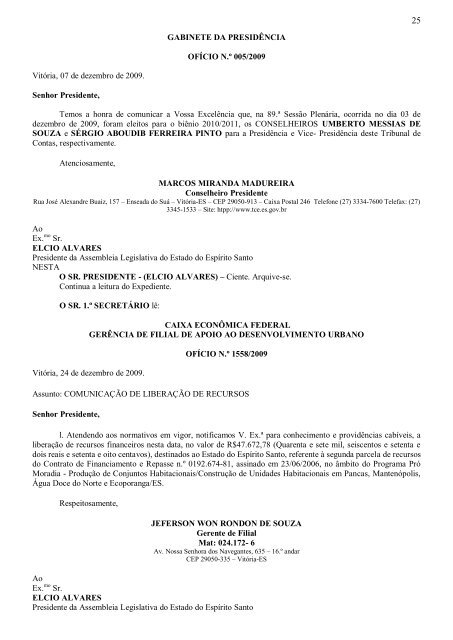 sessÃ£o ordinÃ¡ria 001 03/02/09 mf/ap/01 - AssemblÃ©ia Legislativa do ...