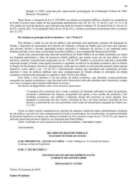 sessÃ£o ordinÃ¡ria 001 03/02/09 mf/ap/01 - AssemblÃ©ia Legislativa do ...