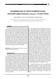 DETERMINATION OF TRACE ELEMENTS IN SOIL AND ...