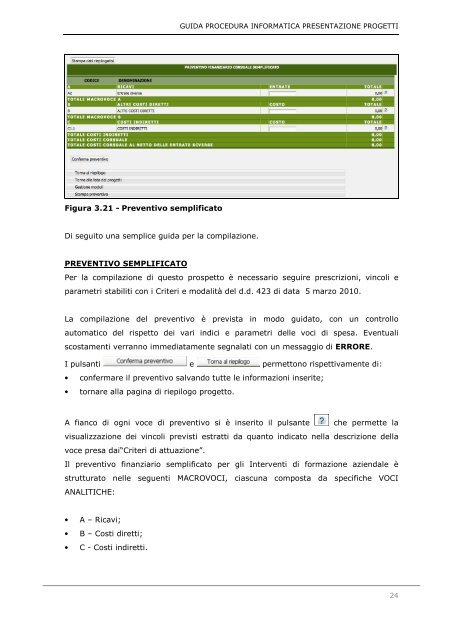 Guida alla presentazione progetti 1A.12a - Agenzia del Lavoro