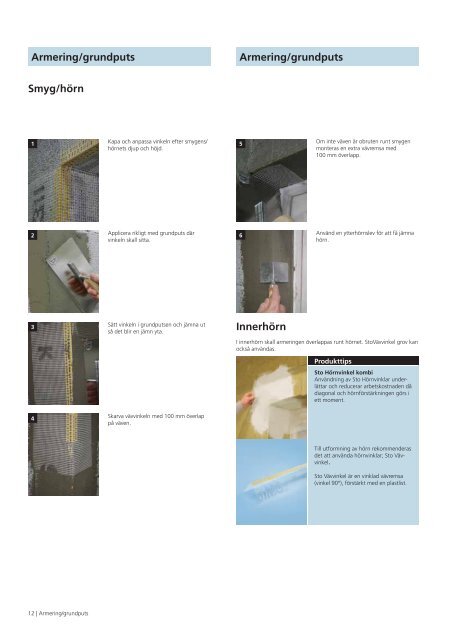 StoTherm Mineral Arbetsanvisning - Sto Scandinavia AB