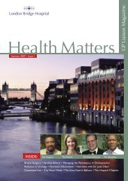 407260LBH Health Matters.indd - London Bridge Hospital