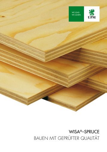 WISA-Spruce Handbuch - WISA® plywood and veneer