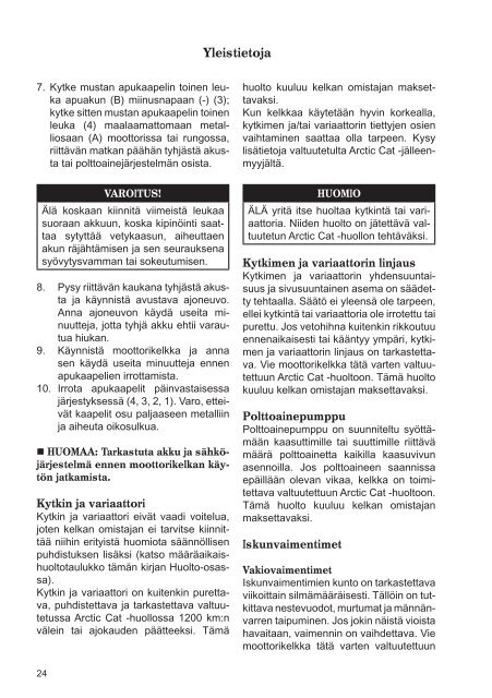 Lataa pdf-tiedosto - Arctic Cat