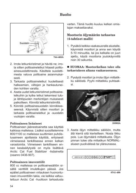 Lataa pdf-tiedosto - Arctic Cat