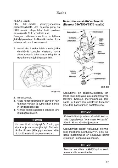 Lataa pdf-tiedosto - Arctic Cat