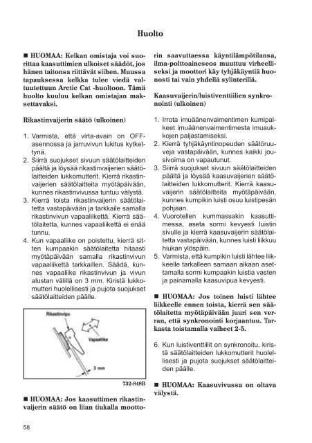 Lataa pdf-tiedosto - Arctic Cat