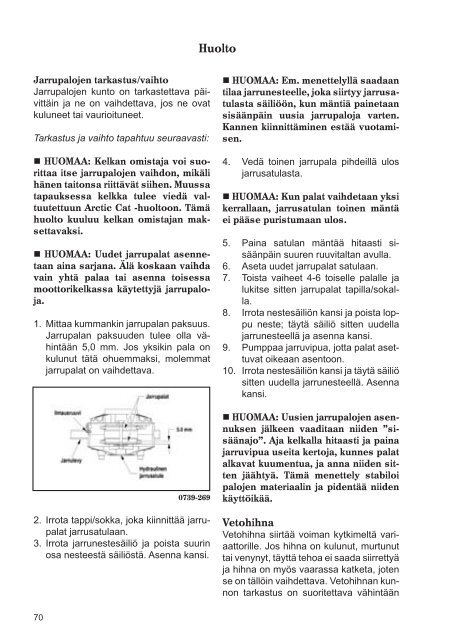 Lataa pdf-tiedosto - Arctic Cat