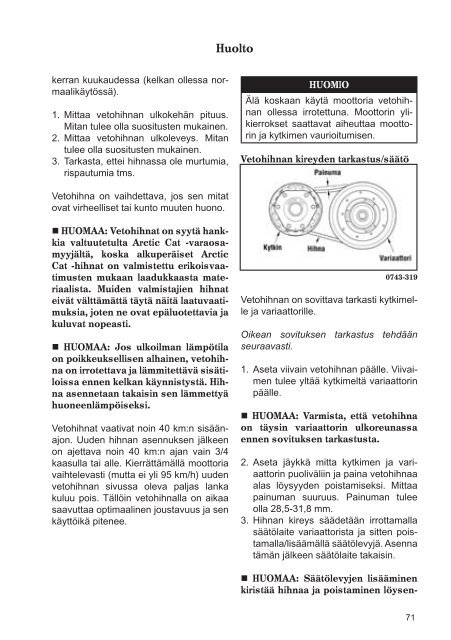 Lataa pdf-tiedosto - Arctic Cat