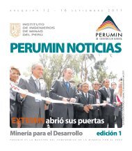 Leer mÃ¡s + - PERUMIN - 31 ConvenciÃ³n Minera