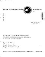 Buckling of stiffened cylinders in axial compression and bending - a ...